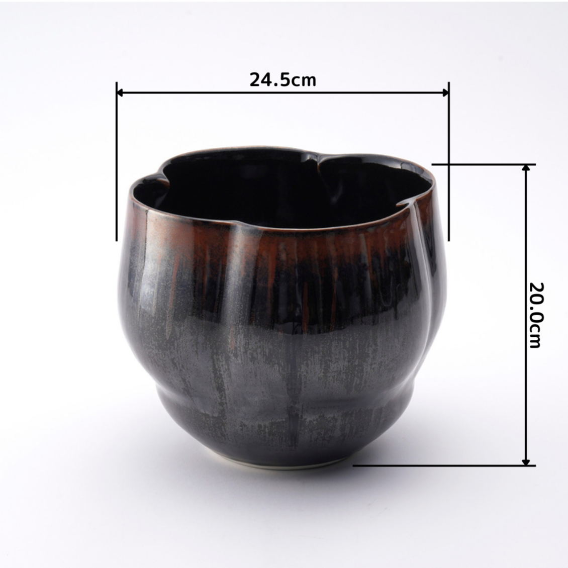 Shoko Tenmoku Kaki~ Shoko Tenmoku Vase