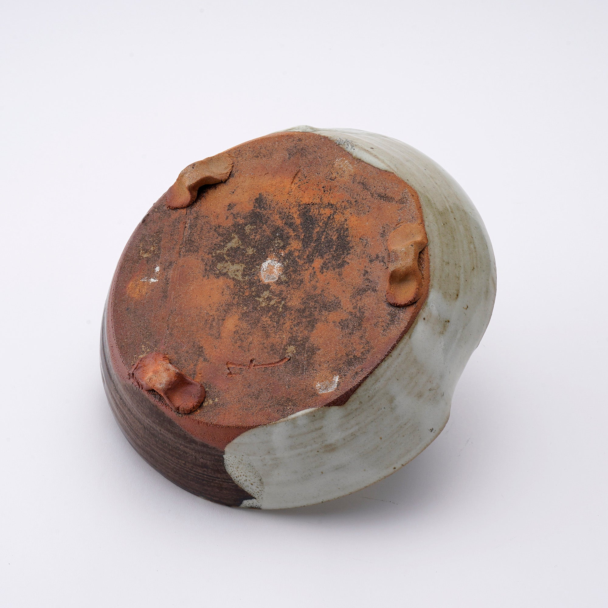 Chosen Karatsu Tetsuki bachi~ Korean Karatsu Handled Pot