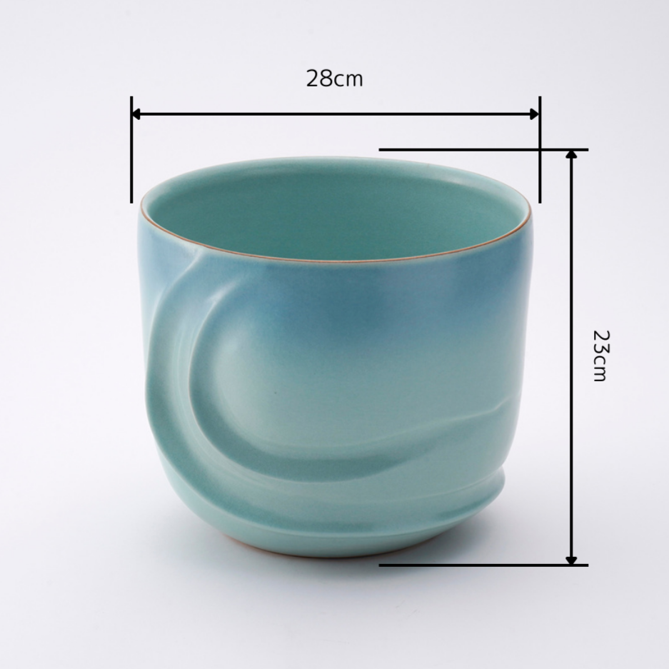 Ai eno Omoi~ A Deep Affection for Blue - Celadon Vase