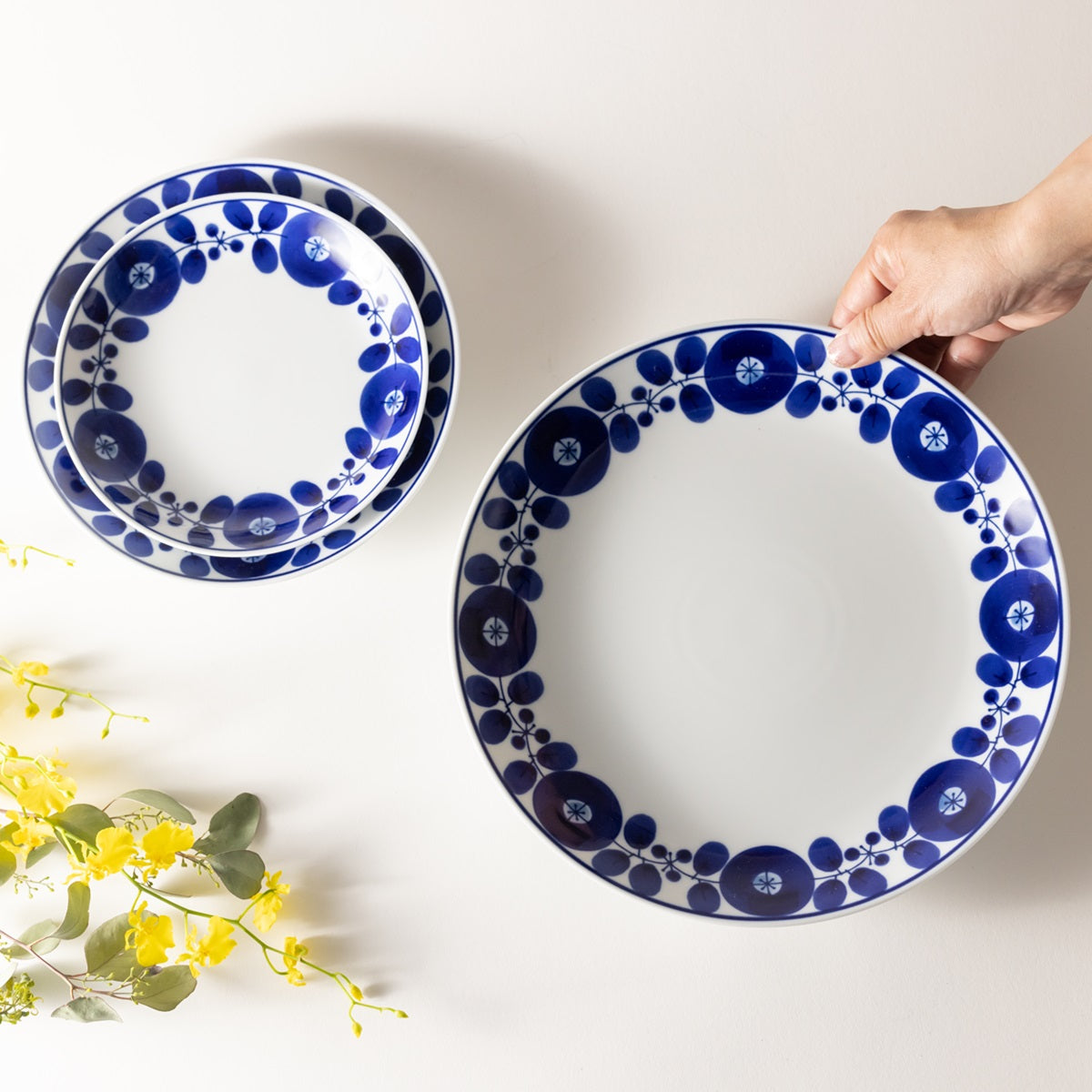 Bloom” series by Hakusan Porcelain