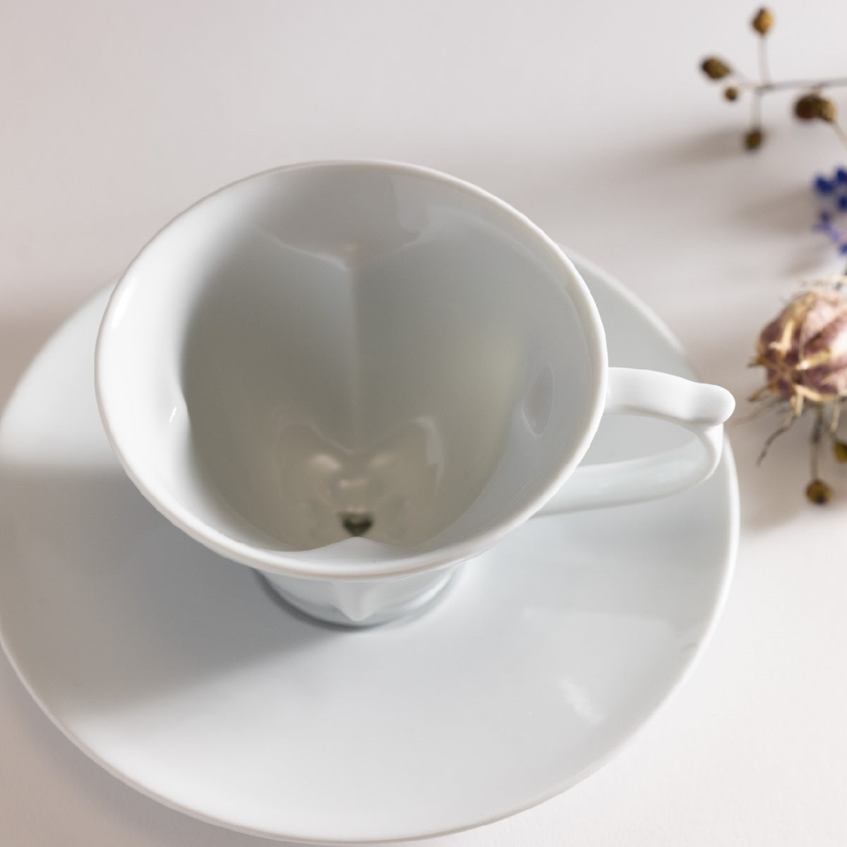 Crystal Story Cup & Saucer