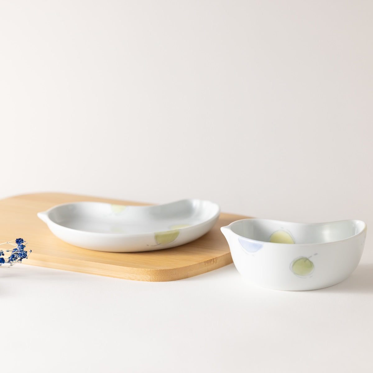 The "PiPi" series,Free plate & dessert bowl